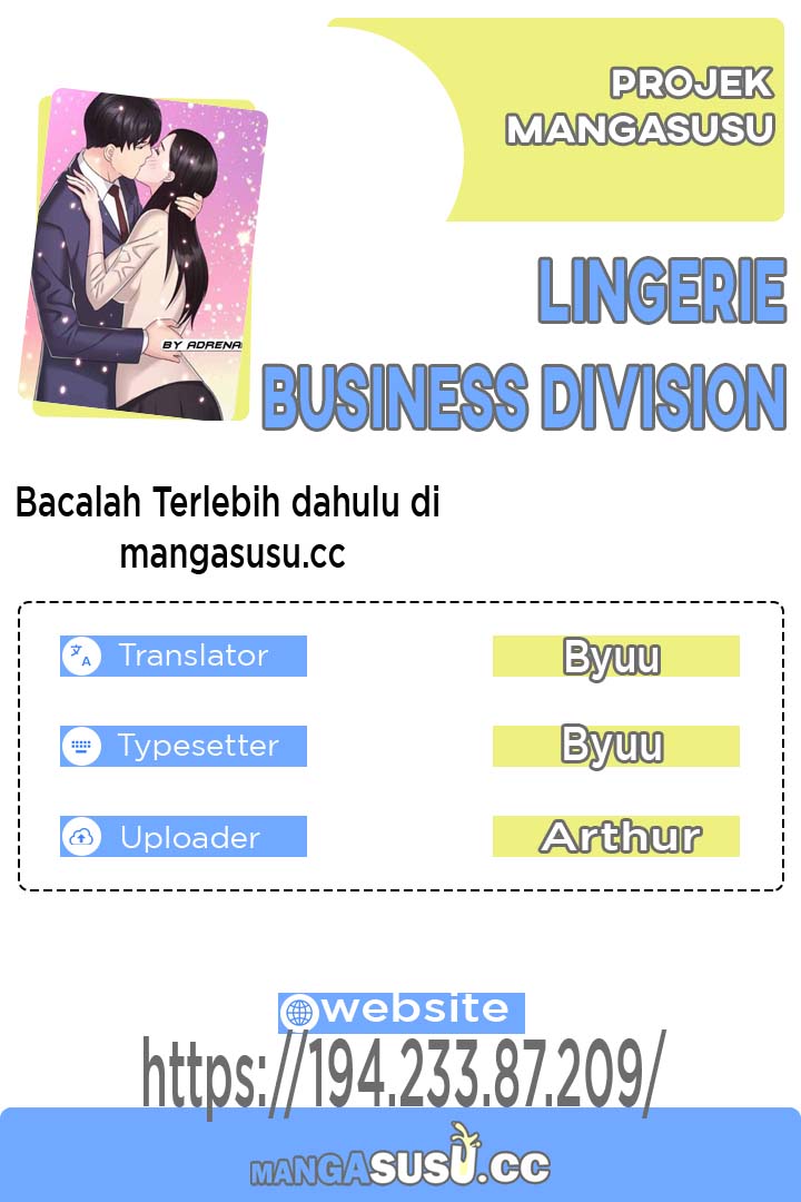 Lingerie Business Division - Chapter 20 1