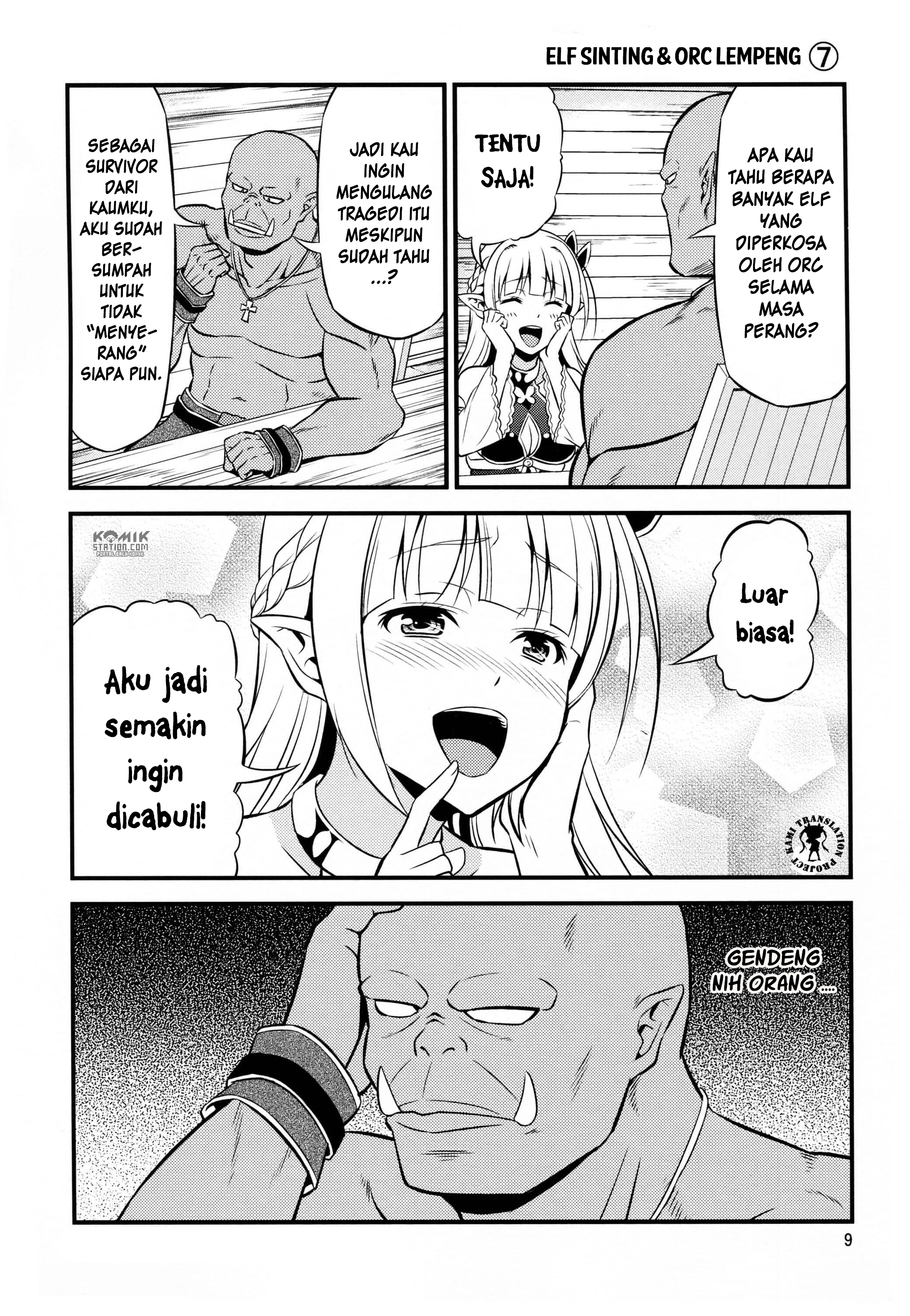 Hentai Elf to Majime Orc - Chapter 1 10