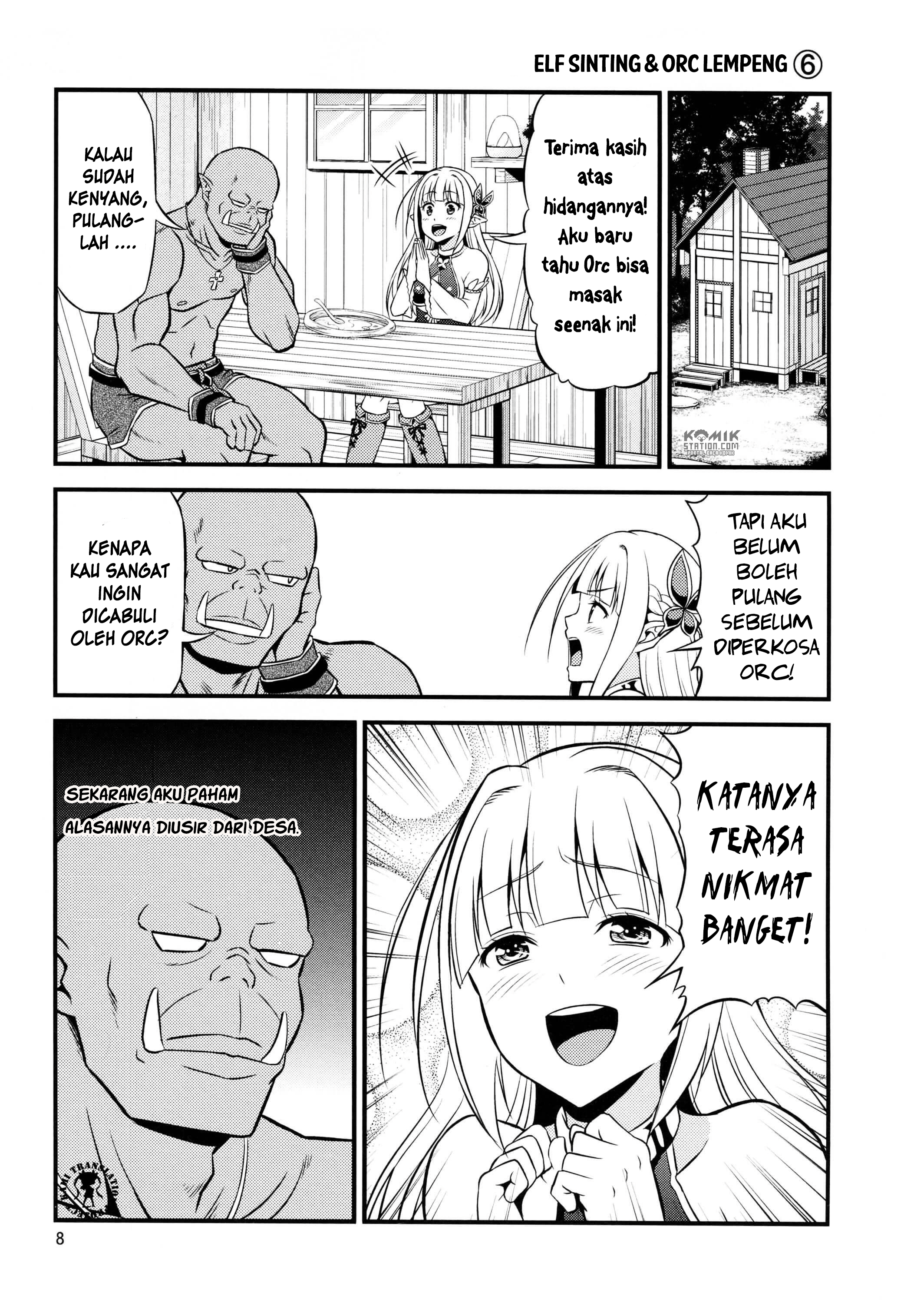Hentai Elf to Majime Orc - Chapter 1 9