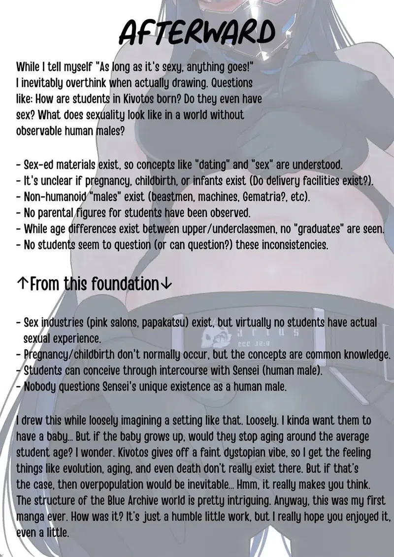 Kivotos Sexology I - Chapter 1 43