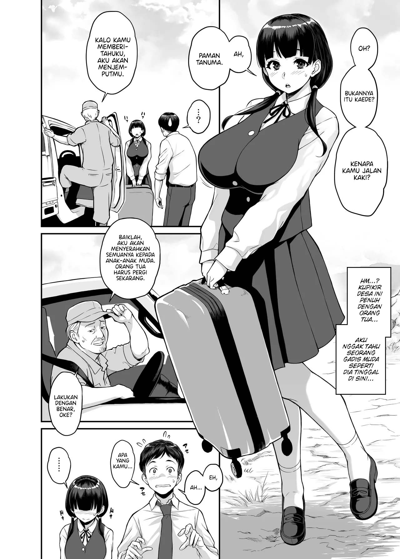 Inaka Seikatsu Kozukuri Ganbou JK Tsuki Bukken - Chapter 1 end 4