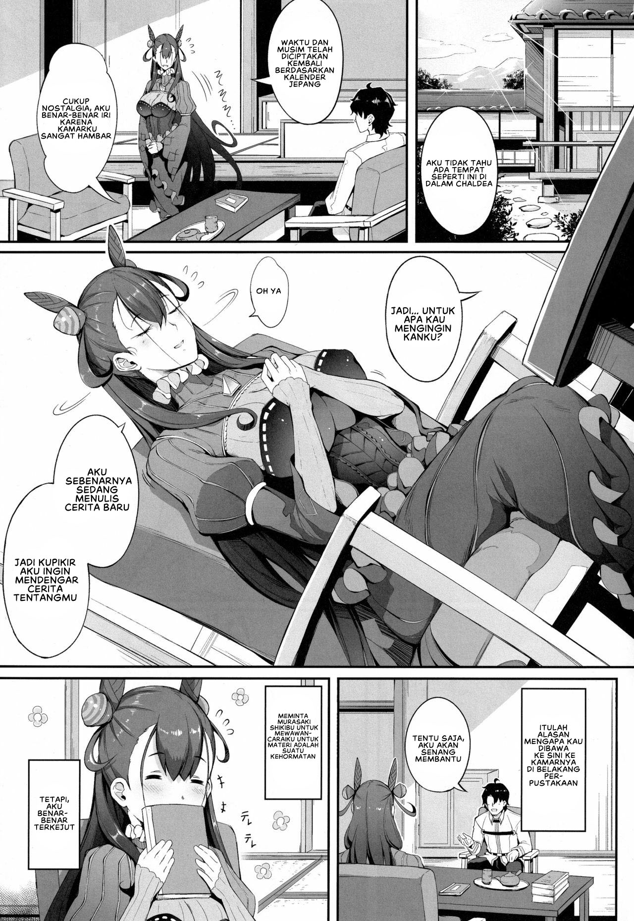 Murasaki Shikibu no Taizan Junyuusai - Chapter 1 end 4
