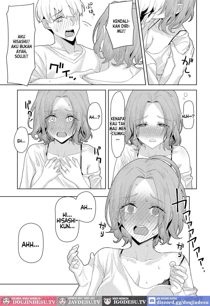 Chichi no Saikon de Doukyo suru Koto ni Natta Gibo no Gijou Shimai to Kawarugawaru Sex shite shimatta Hon - Chapter 1 8