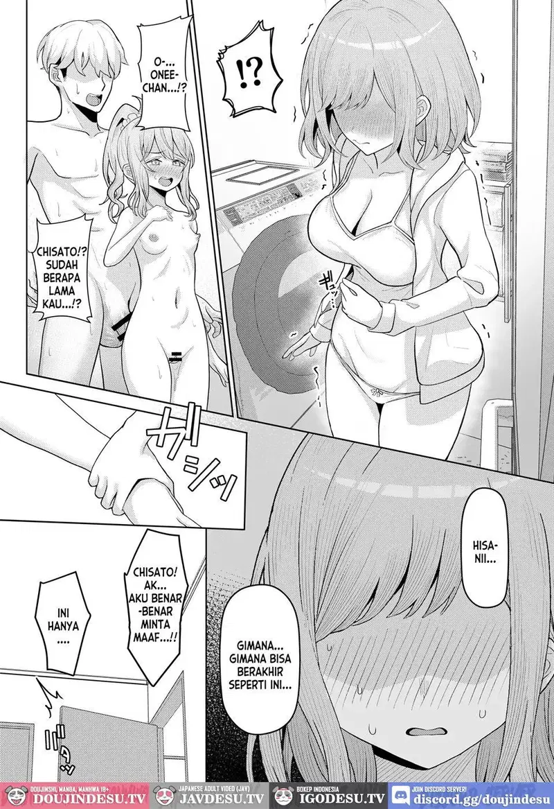 Chichi no Saikon de Doukyo suru Koto ni Natta Gibo no Gijou Shimai to Kawarugawaru Sex shite shimatta Hon - Chapter 1 31