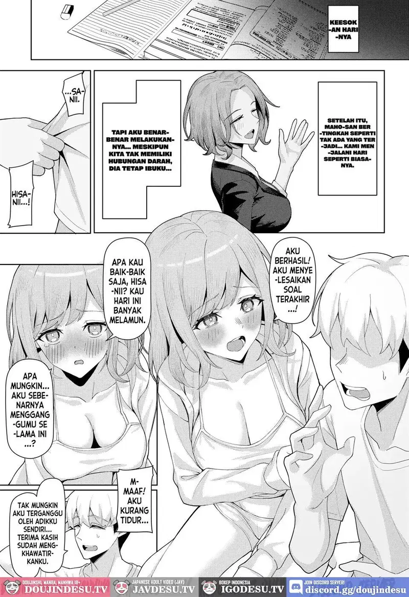 Chichi no Saikon de Doukyo suru Koto ni Natta Gibo no Gijou Shimai to Kawarugawaru Sex shite shimatta Hon - Chapter 1 18