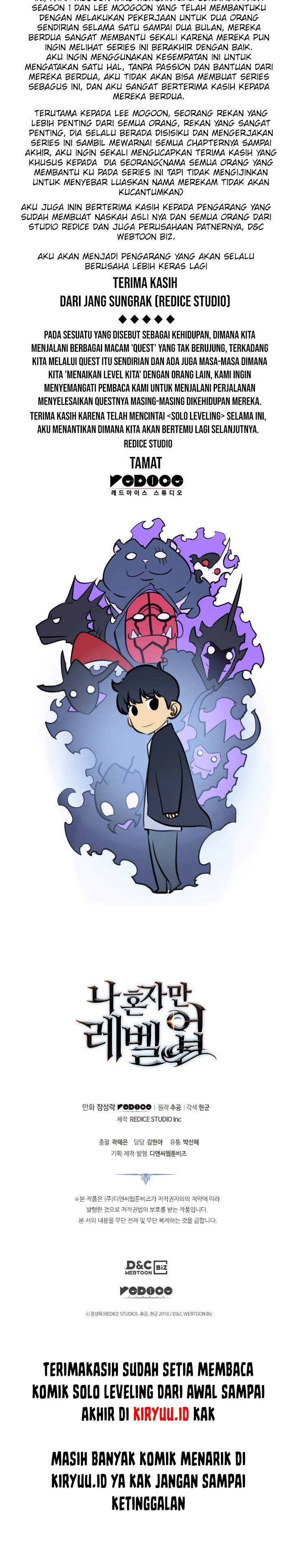 Solo Leveling - Chapter 179 end 22