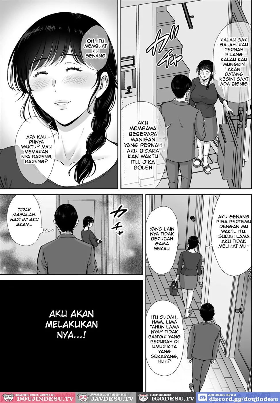 Kyonyuu Kaa-san ga Boku no Me mo Mae de - Chapter 1 8