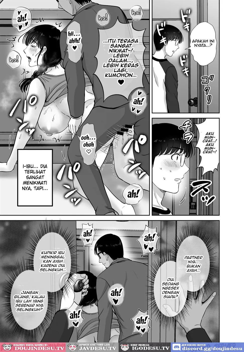 Kyonyuu Kaa-san ga Boku no Me mo Mae de - Chapter 1 28